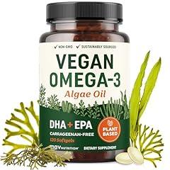 Vegan Omega 3 Algae Oil Supplement