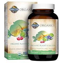 Garden of Life Calcium Magnesium with Vitamin D3 K2