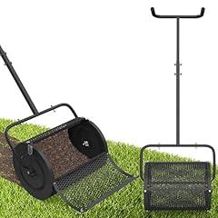 Lilyvane Compost Spreader, 24” Peat Moss Roller