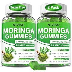 NEVISS Moringa Gummies with Probiotics