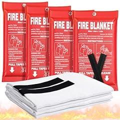 Andyssey Fire Blanket 4 Pack - 40" x 40"
