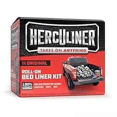 Herculiner Roll-on Bed Liner Kit, Black, 1 Gallon