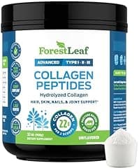 ForestLeaf Collagen Peptides Powder Unflavored