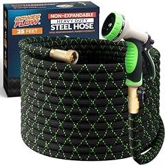 PowerFlow Garden Hose Stainless Steel 25 Ft