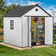 DWVO 8x8 Outdoor Storage Shed