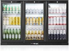 BODEGA Back Bar Cooler with 3 Glass Doors