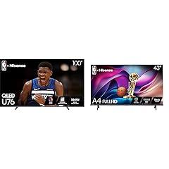 Hisense U7 100-Inch 4K UHD TV + Hisense A4 43-Inch FHD TV