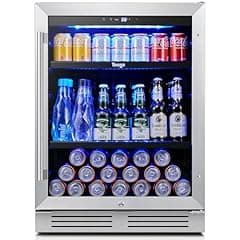 Yeego 24-inch Beverage Refrigerator with Lock