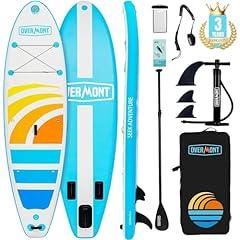 Overmont Inflatable Stand Up Paddle Board 10'6"