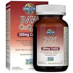 Garden of Life CoQ10 200mg Vegetarian Supplement