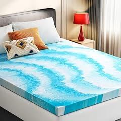 Memory Foam Gel Mattress Topper, Queen
