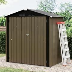GarveeLife Outdoor Storage Shed 6x4