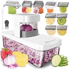 KEOUKE 8-in-1 Vegetable Chopper Slicer