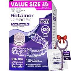 B. WEISS Retainer & Denture Cleaner Tablets