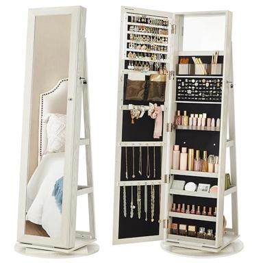 full length mirror with storage