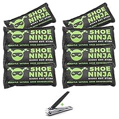 Charcoal Shoe Deodorizer Inserts Pack