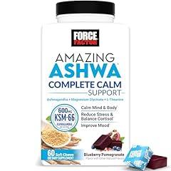 Force Factor Amazing Ashwa Complete Calm Chews