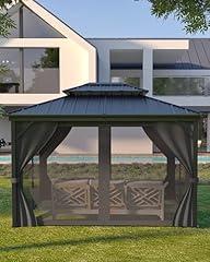 KYBOLT Hardtop Gazebo with Double Roof
