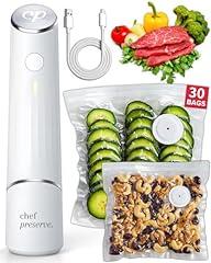 Chef Preserve Vacuum Sealer with 30 Bags