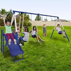 Sportspower Arcadia Kids Metal Swing Set