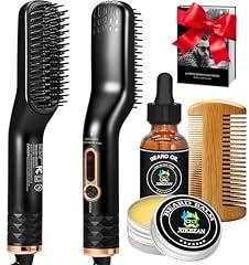 Beard Straightener and Grooming Kit