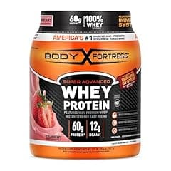 Body Fortress Super Advanced Whey Protein, Strawberry