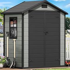 DWVO Resin Storage Shed 6x4 FT
