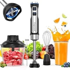 Gogocook 5-in-1 Immersion Blender 1000W