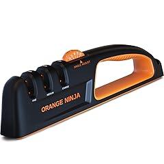 Orange Ninja Knife Sharpener by Sharp Pebble