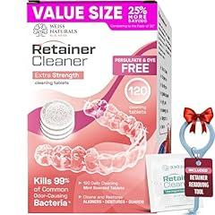 Weiss Naturals Retainer Cleaner Tablets