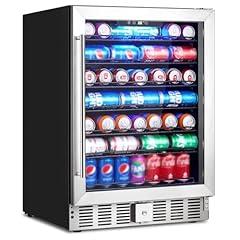 GarveeHome 24" Beverage Refrigerator, 166 Can Capacity