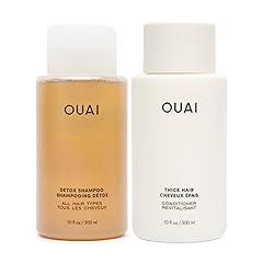 OUAI Detox Shampoo & Thick Hair Conditioner Bundle