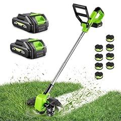 HTCFLY 21V Cordless Weed Wacker and Edger