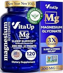VitaUp Magnesium Glycinate 200mg Supplement