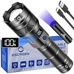 Esgreen High Lumens Rechargeable LED Flashlight