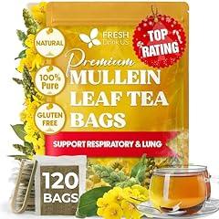 FreshDrinkUS Mullein Leaf Tea Bags