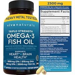 Triple Strength Omega 3 Fish Oil Supplement