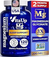 VitaUp Magnesium Glycinate 200mg Supplement