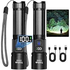 TrixHub Rechargeable High Lumens Flashlights