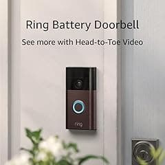 Ring Battery Doorbell 2024, Venetian Bronze
