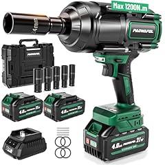 Paowafol 1200N.m Cordless Impact Wrench
