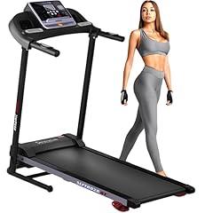 SereneLife Foldable Treadmill with LCD and Bluetooth