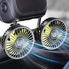 Dealswin Dual Head USB Car Fan
