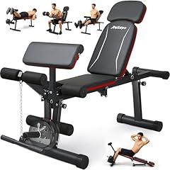 Relispo Adjustable Weight Bench with Leg Extension