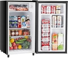 Sweetcrispy 3.2 Cu.Ft Mini Fridge with Freezer