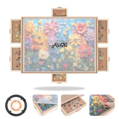 rotating puzzle board