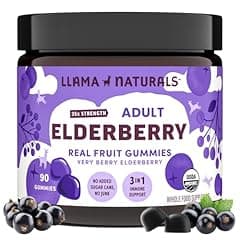 Llama Naturals Elderberry Gummies for Adults