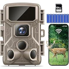 Punvoe 4K WiFi Trail Camera 64MP