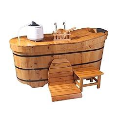 Cedar Wood Soaking Tub Luxury Package