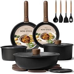 CAROTE 19-Piece Non-Stick Cookware Set